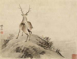 Hjort av Gao Qipei