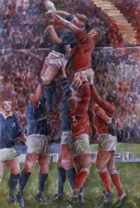 Rugby International, Wales V Skottland (wc på papper)