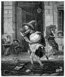 Passage Through the Storm, 1885. av Garnier