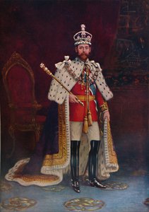 Kung George V, 1917