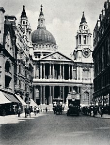 St. Pauls, Ludgate Hill, 1919