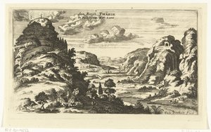 Utsikt över berget Tabor och Kristi förvandling Topografiska bilder av Mellanöstern (serietitel)