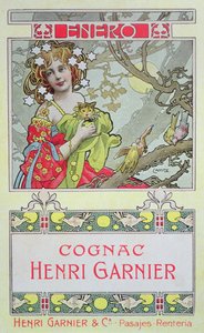 Januari, från en kalender för Henri Garnier & Co.
