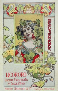 september, från en kalender för Henri Garnier & Co.