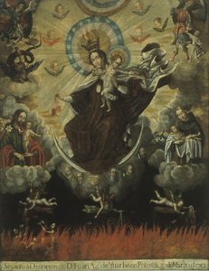 Vår Fru av Mount Carmel av Gaspar Miguel de Berrio