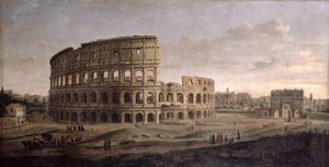 Colosseum (olja på duk) av Gaspar van Wittel