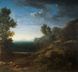 Klassiskt landskap, 1670.