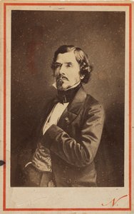 Porträtt av Eugene Delacroix 1798-1863, 1858.
