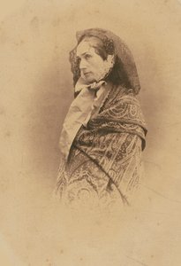 Porträtt av operasångerskan Rosine Stoltz 1815-1903, 1855-1859.