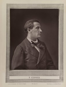 Porträtt av poeten François Coppée 1842-1908, ca. 1875. av Gaspard Félix Nadar