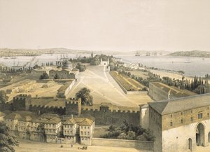 Panorama över Konstantinopel, plåt 22 från 