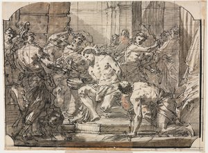 Kristi flagellation, ca. 175055.
