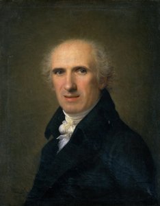 Porträtt av skulptören Antonio Canova 1757-1822, 1806. av Gaspare Landi