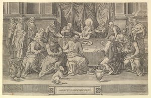 Den sista måltiden, 1564. av Gaspare Osello