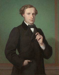 Porträtt av Monsier E.G*** av Gaston Casimir Saint-Pierre