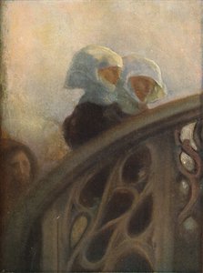 A Study of Nuns, c1896
