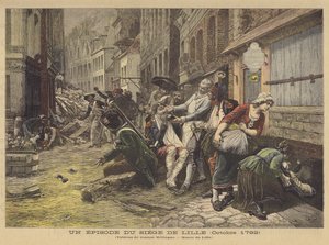 Ett avsnitt från belägringen av Lille (oktober 1792)