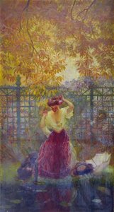 Önskan att behaga (måla) av Gaston de la Touche
