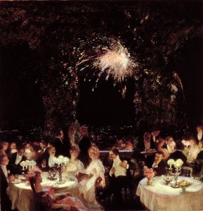 Middag på kasinot, ca 1906