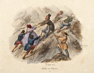 Klättringen till Vesuvius av Gatti and Dura