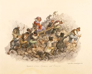 Klättringen till Vesuvius av Gatti and Dura