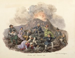 Nedstigningen av Vesuvius av Gatti and Dura