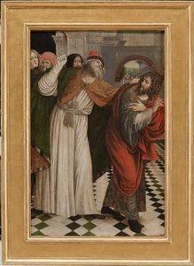 Joachim fördriven från templet, 1508-09 av Gaudenzio Ferrari