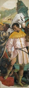 The Adoration of the Magi Left panel, 1541-1542.