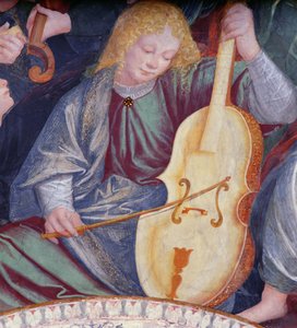 Änglarnas konsert, 1534-36 (detalj) (se 175762)