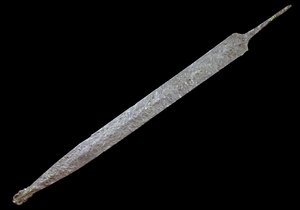 Galliens konst: Iron Spee, järnåldern (400 f.Kr.). Antikvitetsmuseet, Saint Germain en Laye. av Gaulish