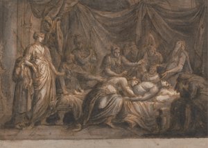 Andromache sörjer Hectors död