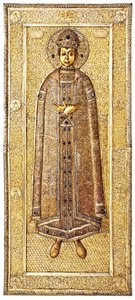 Tsarevitj Dmitrijs relikvieskrin, 1628–1630 av Gavrila, Ovdokimov