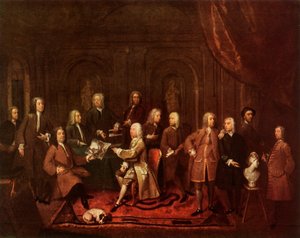"A Conversation of Virtuosis...at the Kings Arms", 1735, 1947.