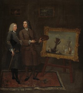 Thomas Walker och Peter Monamy, ca 1735