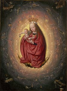 The Glorification of the Virgin, 1490-1495