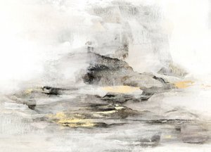 Abstrakt guldlandskap