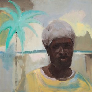 Antiguan Man, 2019 (olja på duk)