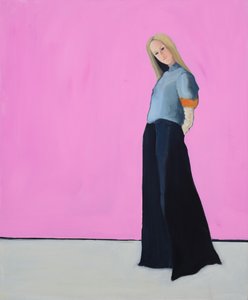 Jane, 2016 (olja på duk) av Genevieve French