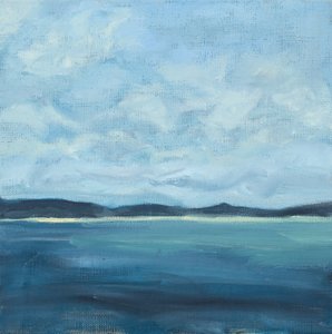 Seascape, 2016 (olja på duk)