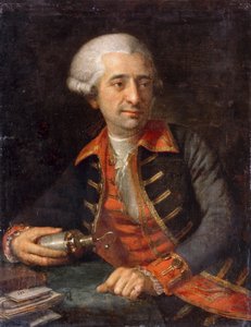Porträtt av Antoine-Laurent Lavoisier 1743-1794 av Geneviève Brossard de Beaulieu