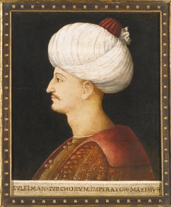 Sultan Suleiman I den magnifika, ca. 1520