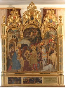 The Adoration of the Magi, c.1420 av Gentile da Fabriano