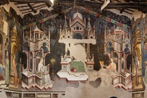 Hall of Liberal Arts and Planets av Gentile da Fabriano