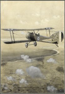 A Sopwith tar "Långhoppet" av Geoffrey Watson