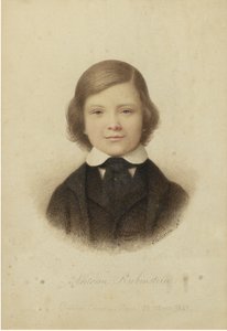 Anton Rubinstein 1829-1894, 12 år gammal, 1841 av Geoffroy Alphonse Chocarne