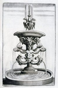 Fontändesign, 1664 av Georg Andreas Bockler