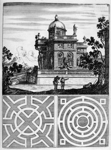 Hus- och trädgårdsdesign, 1664 av Georg Andreas Bockler
