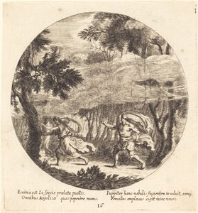 Jupiter och Io av Georg Andreas Wolfgang the Elder