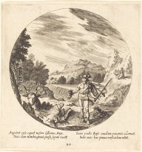Mercury Killing Argus av Georg Andreas Wolfgang the Elder