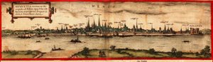 Utsikt över Mainz, 1572